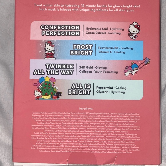 the crème shop x hello kitty face masks - Picture 2 of 2